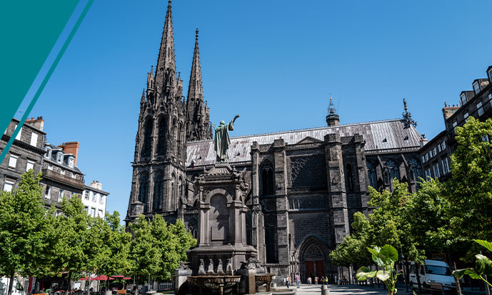 Cathédrale Clermont-Ferrand - ALFAE École Numérique Nomade et Connectée
