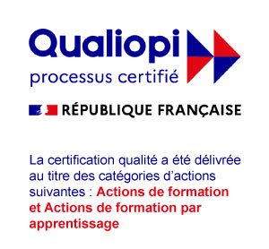 Logo Qualiopi - ALFAE Ecole Numérique Nomade et Connectée
